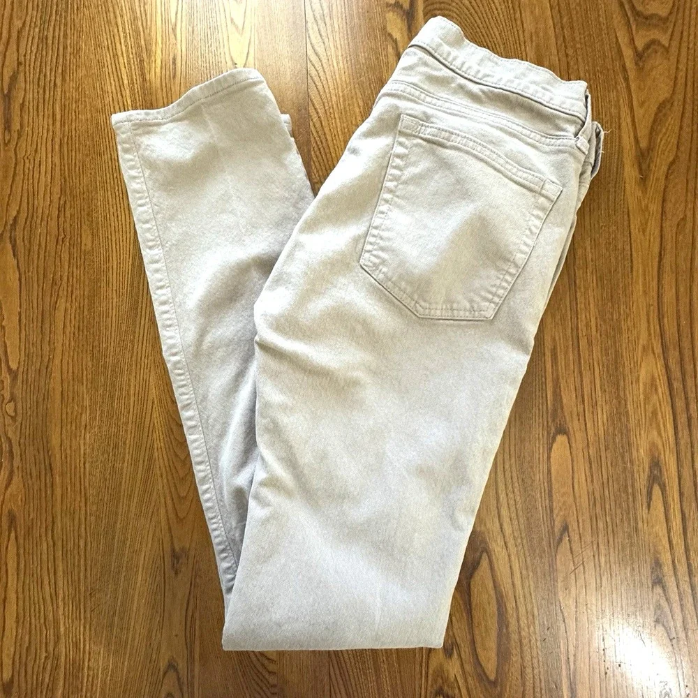 J Crew Khaki Men's‎ 484 Slim Fit Straight Leg Denim Stretch Jeans Size 31x34